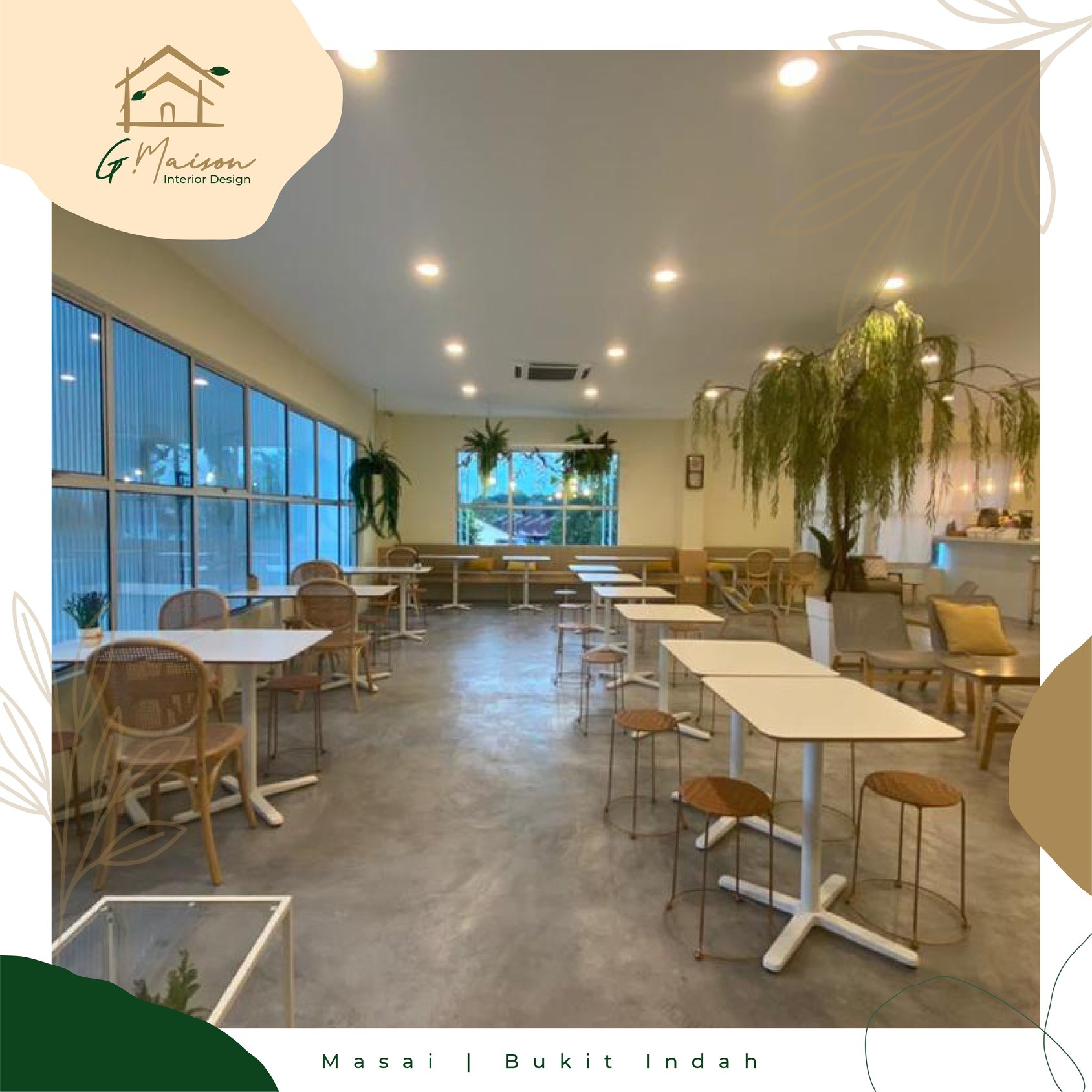 Cafe and Restaurant - G Maison Interior Design